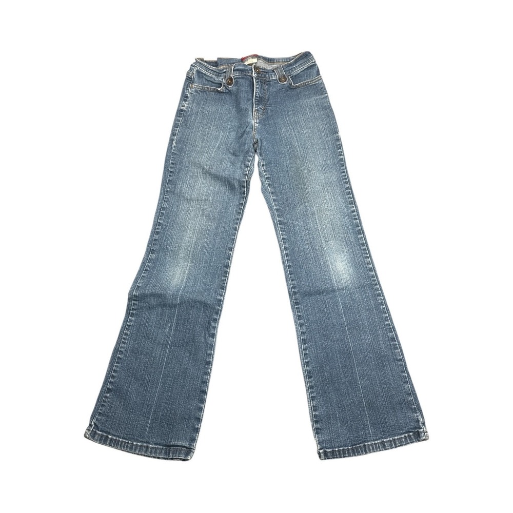 Levis Perfectly Slimming Bootcut Jeans Womens 8P Medium Wash Blue Denim 512